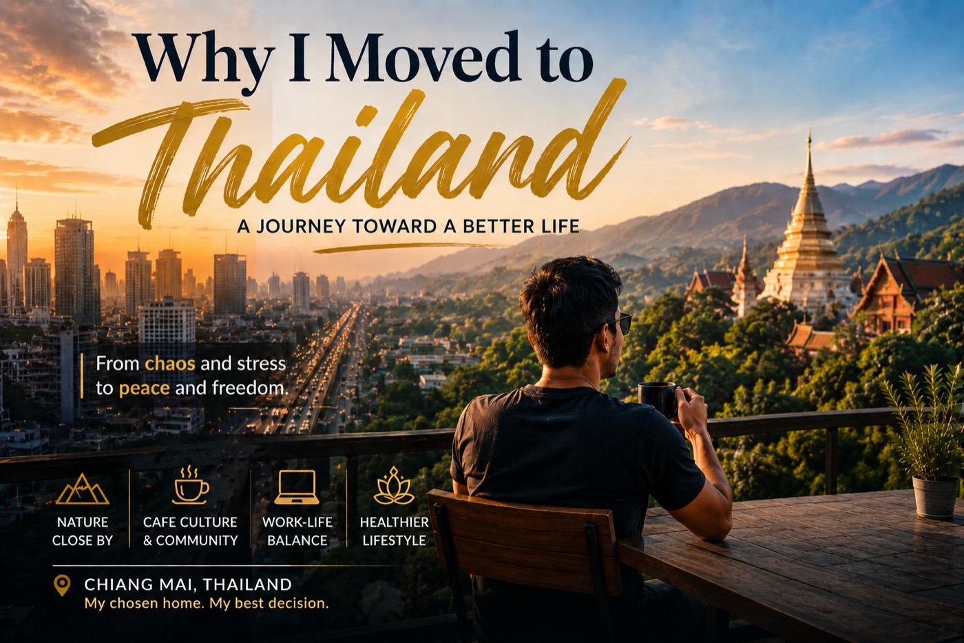 Why I Moved to Thailand: A Journey Toward a Better Life — cover